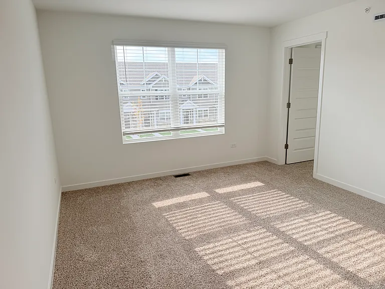 Master Bed with Closet View