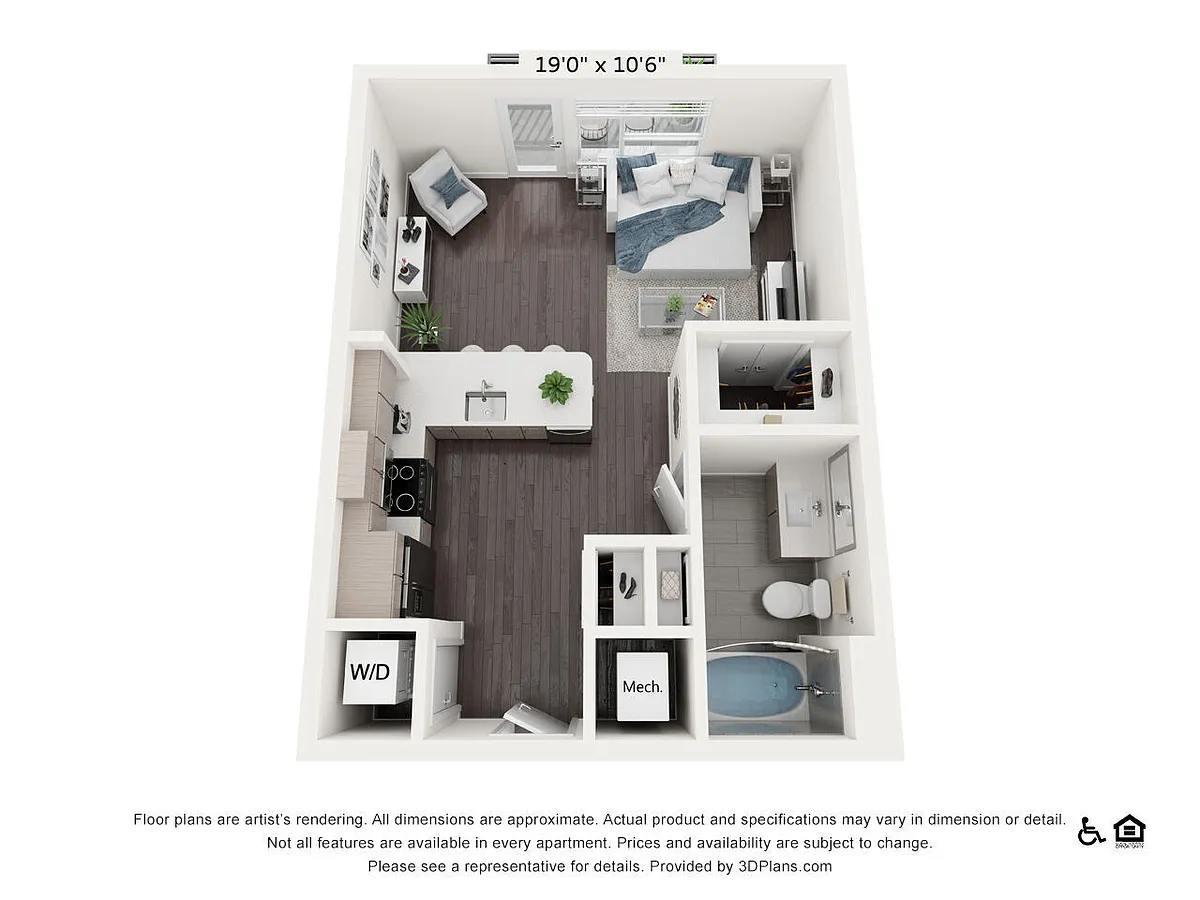 Floor plan SMART Housing