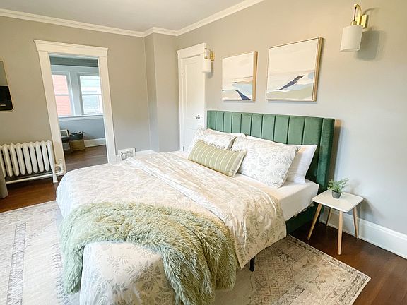 The Master bedroom links to an adjoining office or seating area, providing an ideal space for remote work