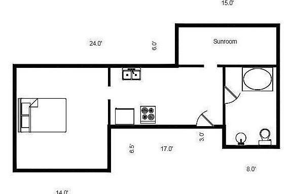 4th image of 1312 Laurel Ave APT 3