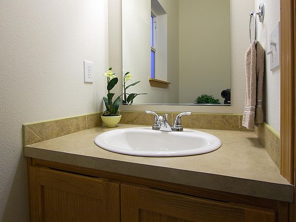 Downstairs powder room