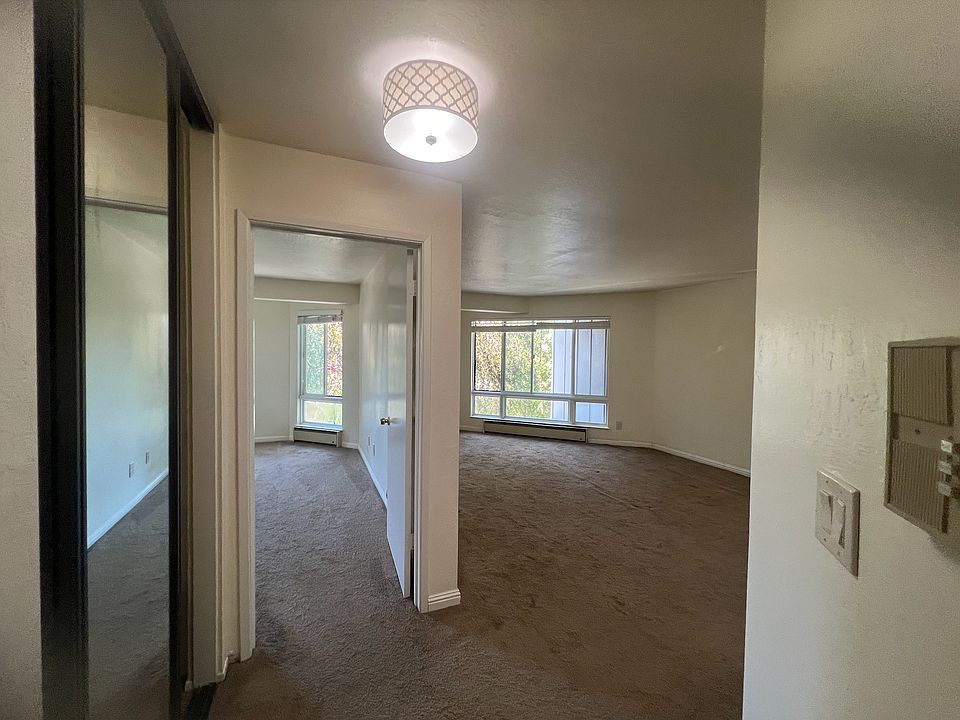 Facing living room and bedroom