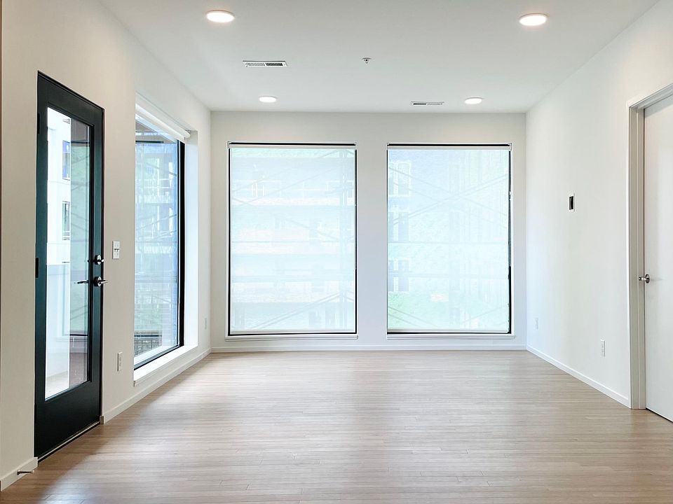 Open concept Living Space Attached to kitchen