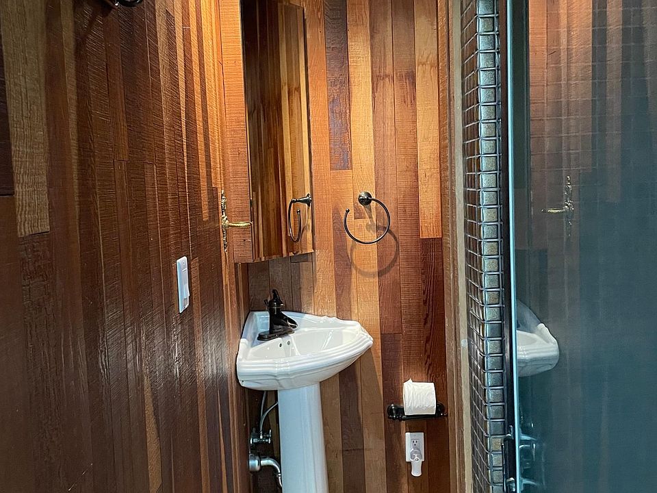 Private bathroom beyond the sauna
to the right