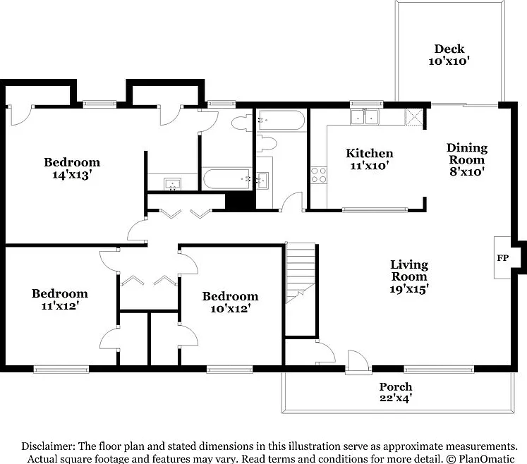 3 bed, 2.0 bath, 1342 sqft, $1,795 — Photo 2