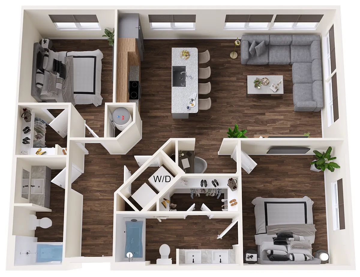 Floor plan B1