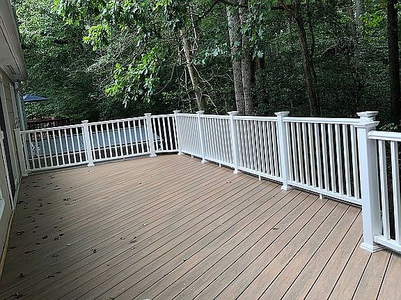 Deck View From Kitchen