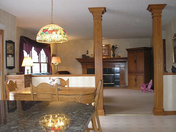 View From Kitchen to Family Room
