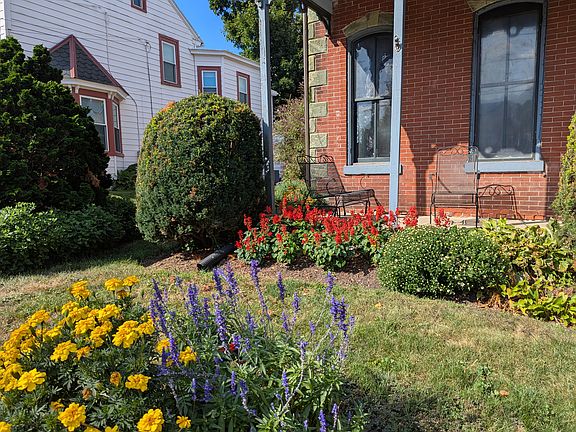 A welcoming front porch