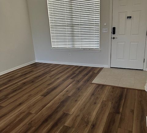 Dining area. New flooring