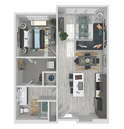 Floor plan Parlor B
