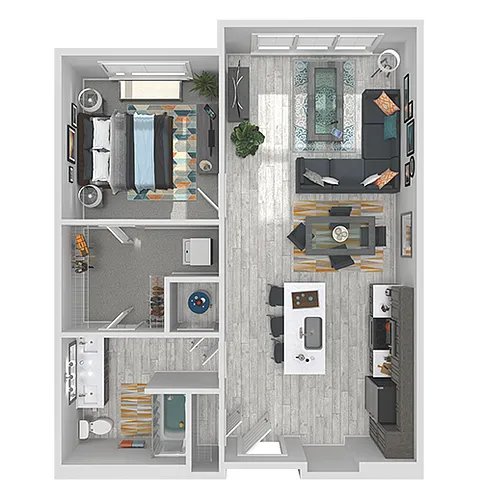 Floor plan Parlor B