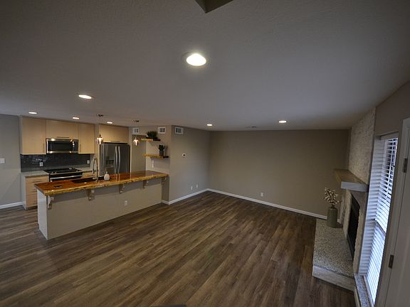 Overall living and kitchen space