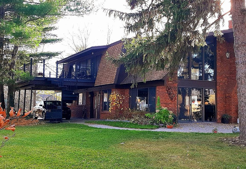 Rear of home facing River