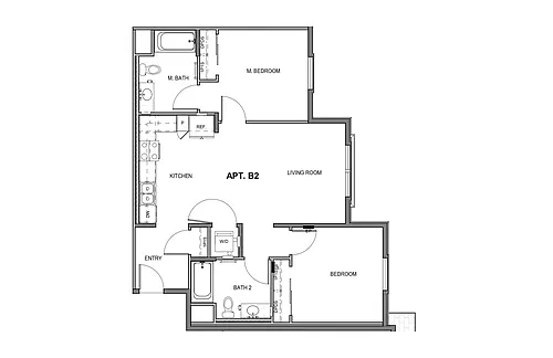 Floor plan B2