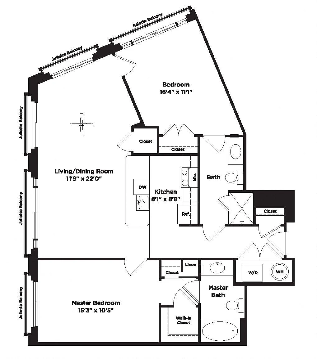 Floor plan B8b