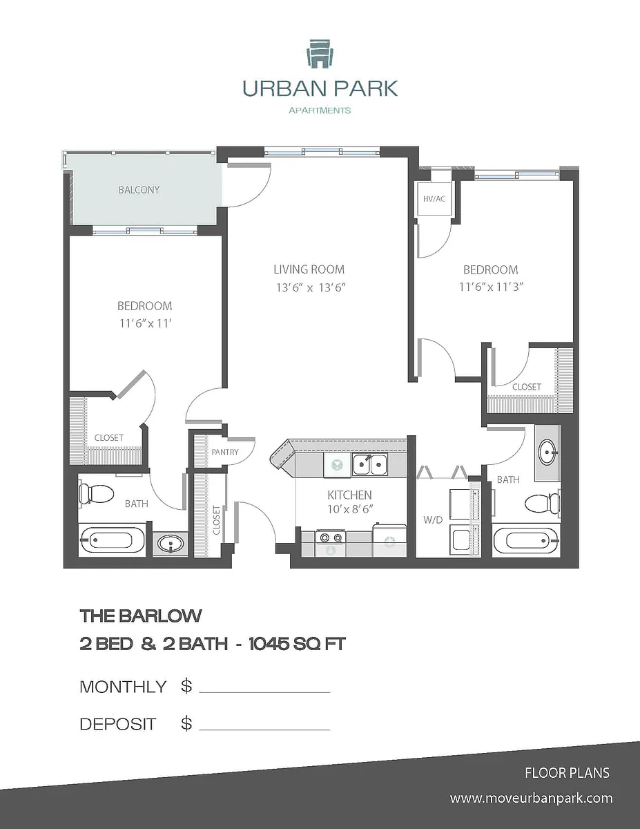 Floor plan UPI - The Barlow