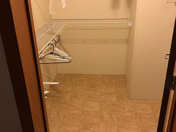 Walk-in closet Master bedroom