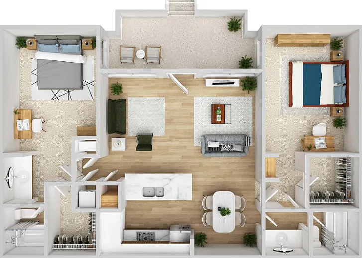 Waterscape Floorplan Diagram