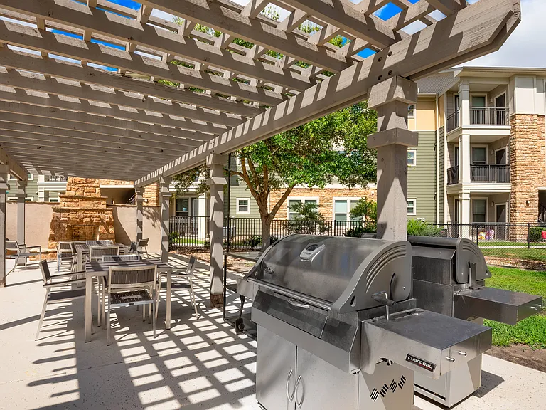 Shaded Grill Area