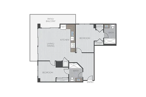 Floor plan Plan 2E