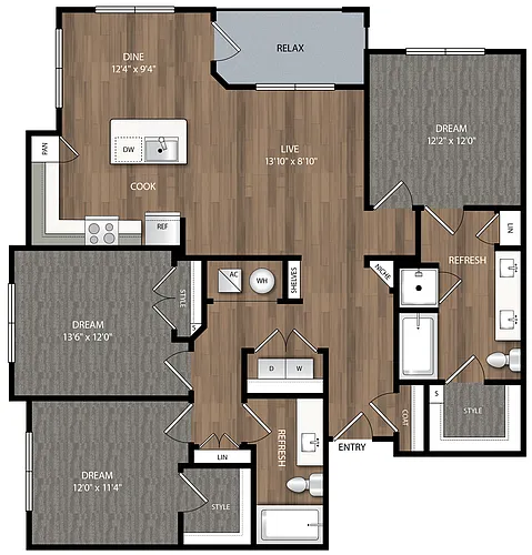 Floor plan C2