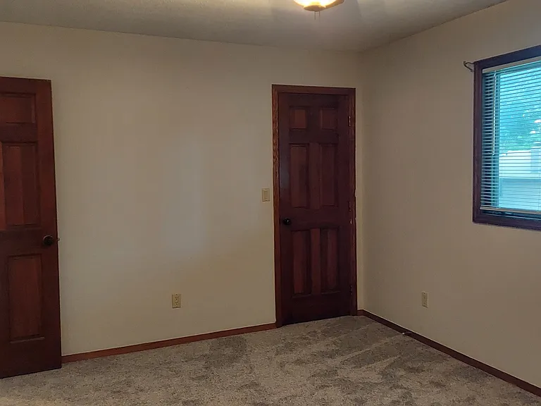 Primary Bedroom Single Closet.