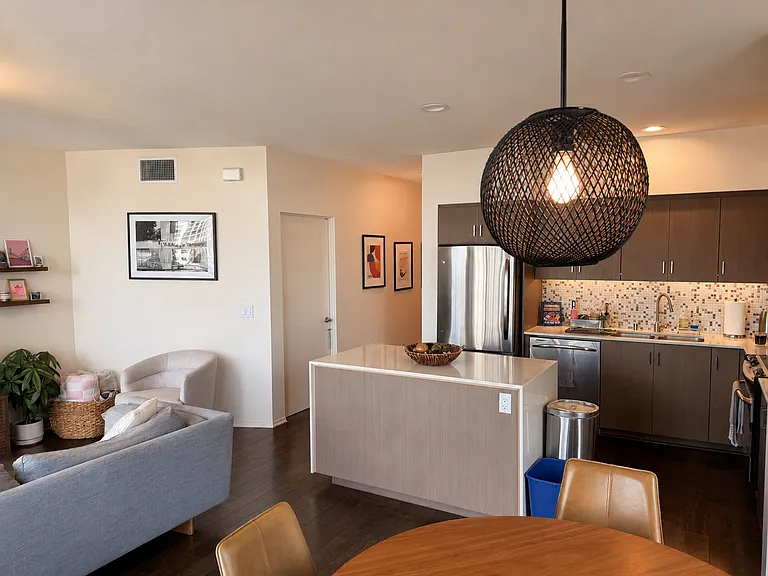 Living Space + Kitchen