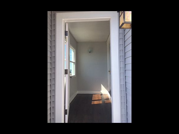 Front Door and mud room.