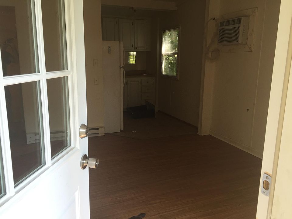 Living room seen through front door