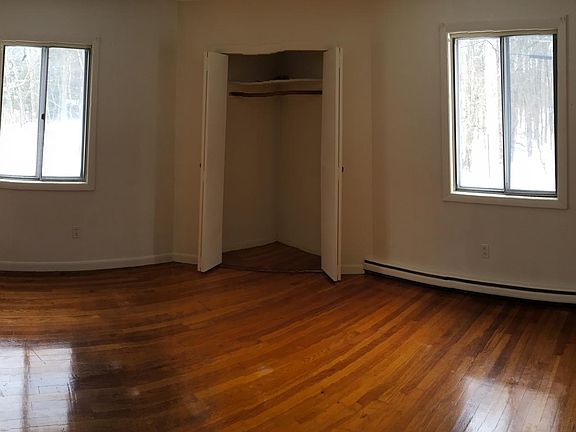 Bedroom with large closet.