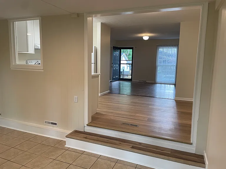 Looking back into Living room from Rec. room