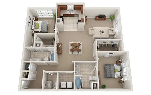 Floor plan B3A