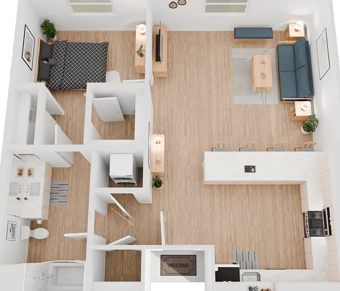 Plan 3 Floorplan Diagram