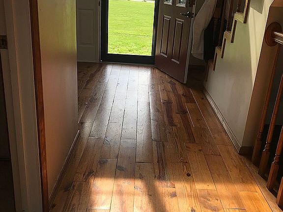 Looking out front door/entry