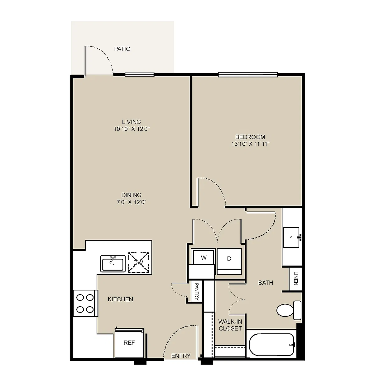 Floor plan A1C