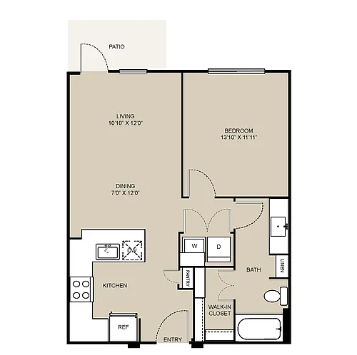 Floor plan A1C