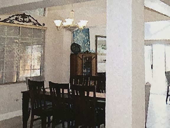 Open floor plan. 