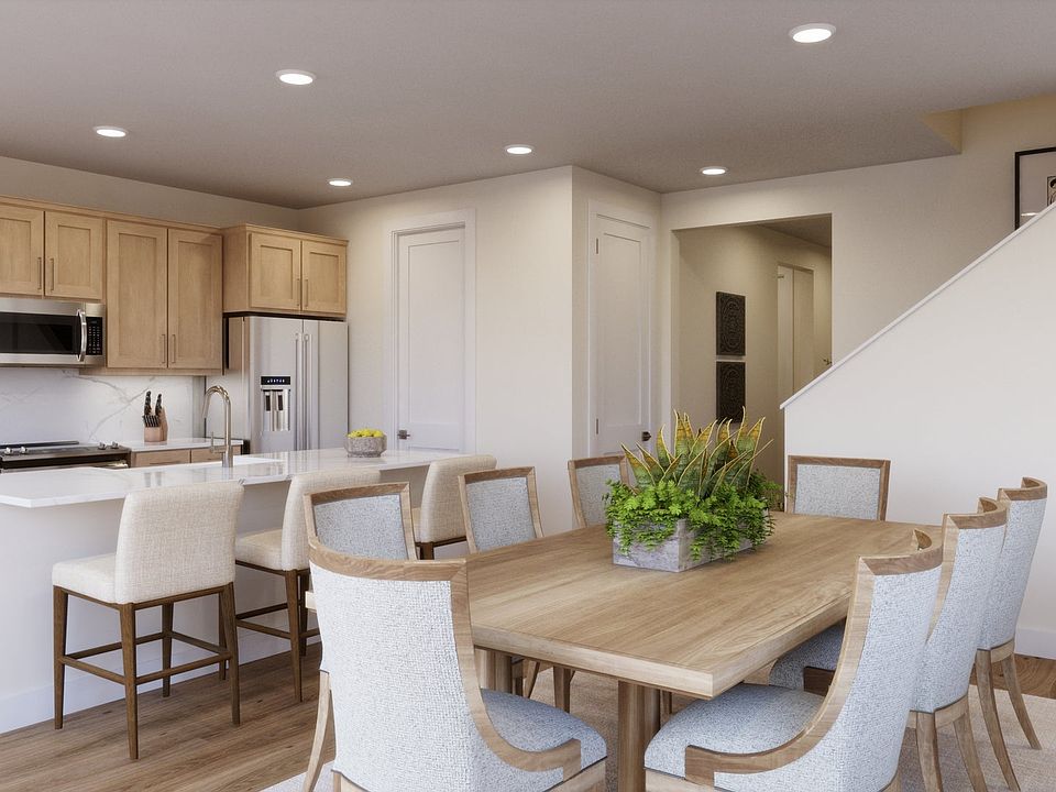 Aria at Elaris Plan 3 Dining Room Interior Rendering