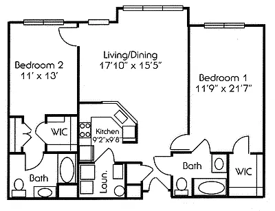 Floor plan 2AS