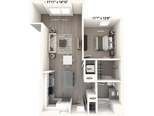 Floor plan A17U