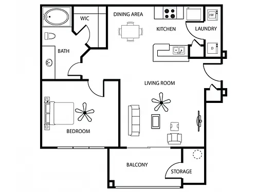 Floor plan Amber 1