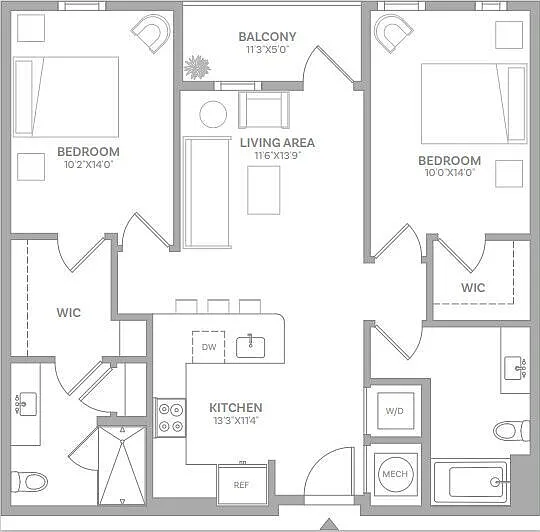 Floor plan B4