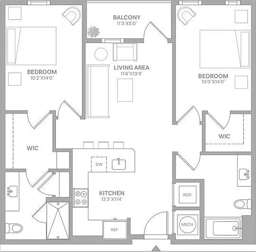 Floor plan B4