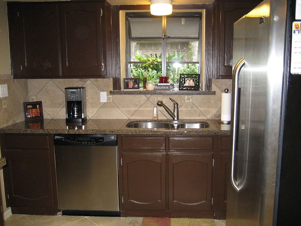 kitchen sink area