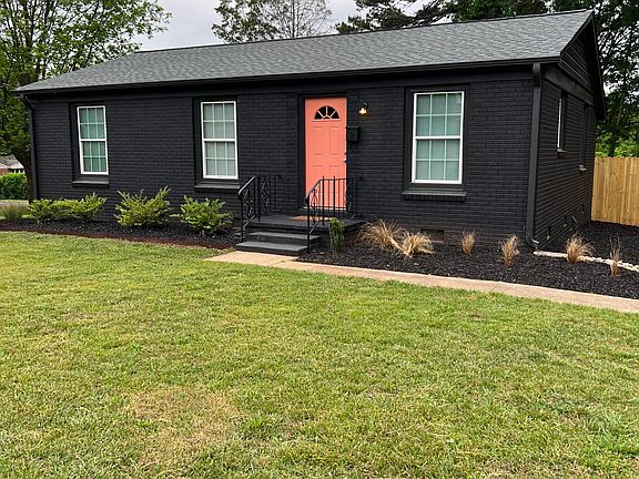 Low maintenance landscaping just installed for new tenants to enjoy