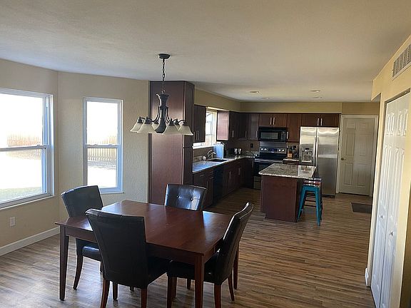 kitchen with separate eating