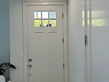 Front entry door