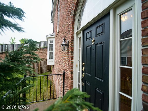 Brick Staircase to Lovely Side Entry into Home