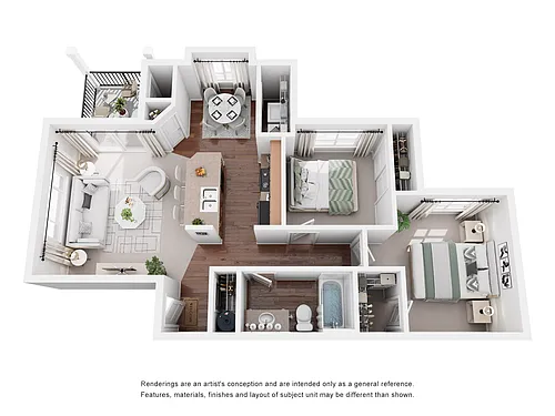 Floor plan Rainier A